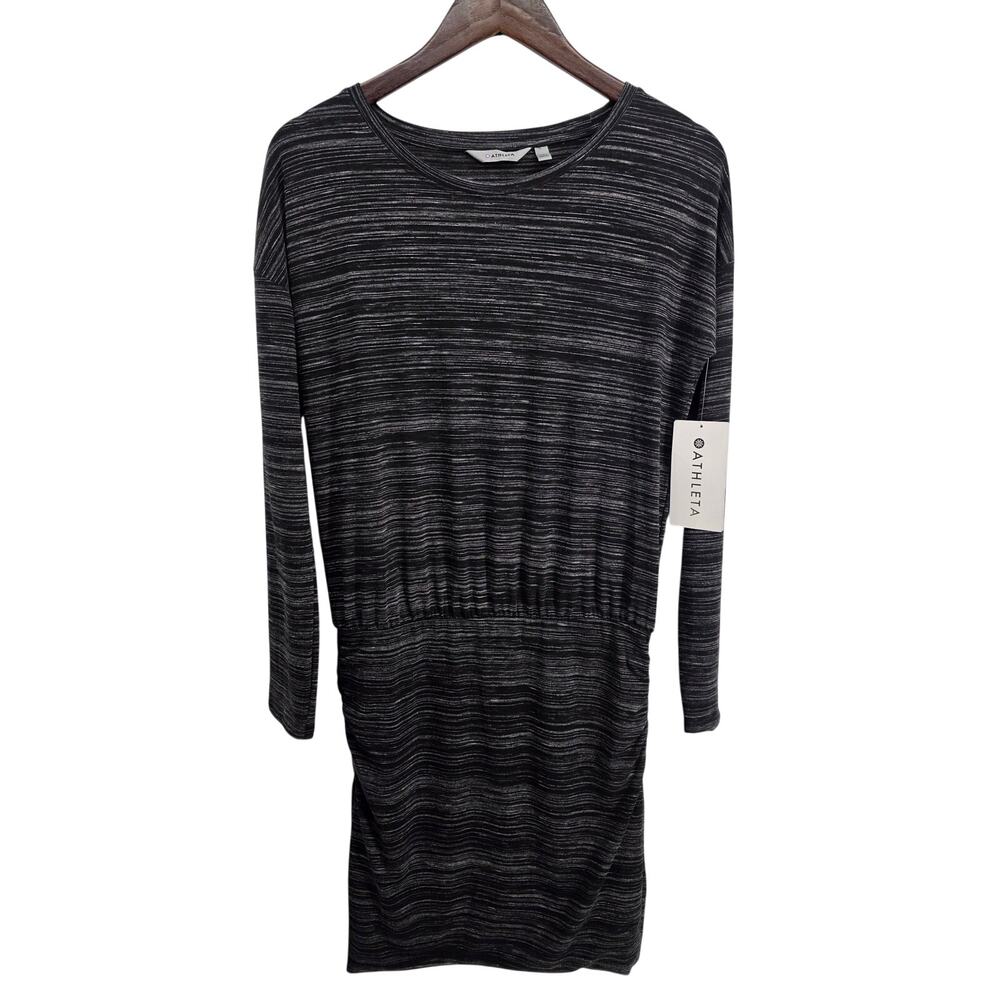 NWT Athleta Avenues Dress Black Size XS